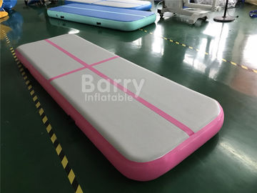 3x1x0.2 m Pink Mini Air Tumble Air Track Senam Mat Untuk Sumo Gulat Atau Praktek Traning