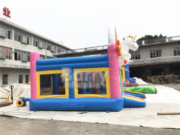 0.55mm PVC Komersial Inflatable Bouncer, Elephant Space Moonwalk Untuk Rumah