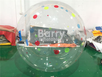 Kustom 2M Diameter TPU PVC Inflatable Air Berjalan Ball / Blow Up Pool Mainan
