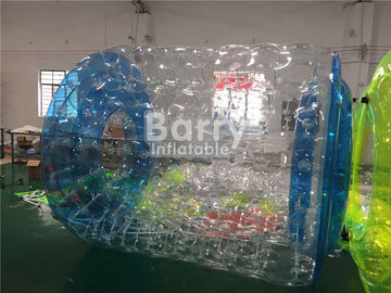Komersial PVC Transparan Kolam Tiup Air Roller Bola SCT EN71