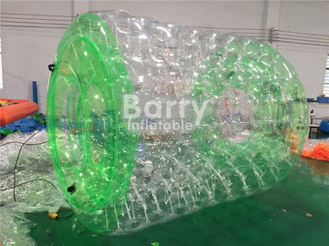 Komersial PVC Transparan Kolam Tiup Air Roller Bola SCT EN71