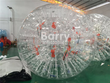 Personal Outdoor Inflatable Toys Besar PVC Inflatable Tubuh Zorb Bola Soccer