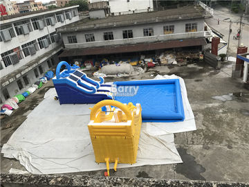Slide Taman Air Inflatable Disesuaikan Dengan Kolam Renang / Taman Bermain Anak Tiup