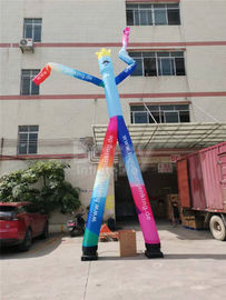 Iklan 2 Jalur Inflatable Dancing Man Mr.Welcome With Air Blower