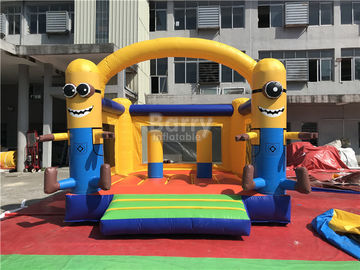 Komersial Inflatable Minions Bounce House Untuk Clearance, Inflatable Bouncer Trampoline
