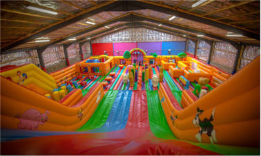 Bouncing Inflatable Balita Playground, Fun City Playground Amusement Park