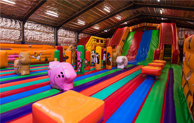 Bouncing Inflatable Balita Playground, Fun City Playground Amusement Park