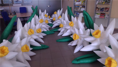 Rantai Bunga Inflatable Multi Warna Untuk Dekorasi Pernikahan Dengan LED