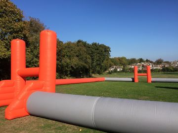 Ponsel Meledakkan Rugby Field Permainan Olahraga Tiup Dengan Air Blower
