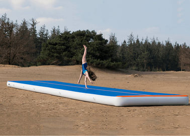 EN71 Inflatable Air Track 20'X3.3'X4 '' (6 * 1 * 0,1 m) Atau Peralatan Senam Custom Made Track Jatuh