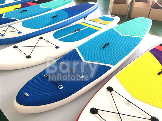 Touring Paddle Board Inflatable Sup Kit Tekanan Tinggi 15isp Dengan 3 Sirip