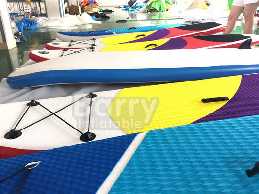 Touring Paddle Board Inflatable Sup Kit Tekanan Tinggi 15isp Dengan 3 Sirip