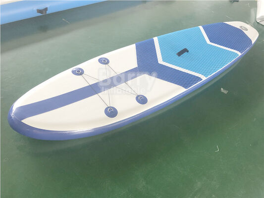 Blue Custom Made EVA Inflatable SUP Board warna yang disesuaikan