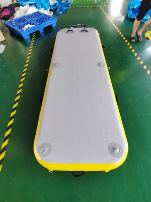 Kustom Drop Stitch Fabric Floating Inflatable Patio Dock 3m 4m 5m 6m Untuk Berenang Dan Memancing