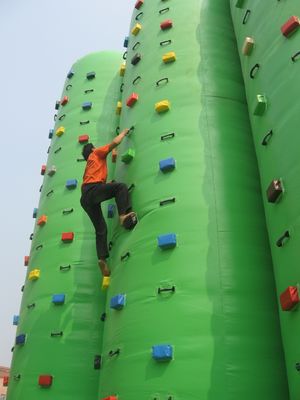 Inflatable Mobile Rock Climbing Wall Sports Game Inflatable Mountain