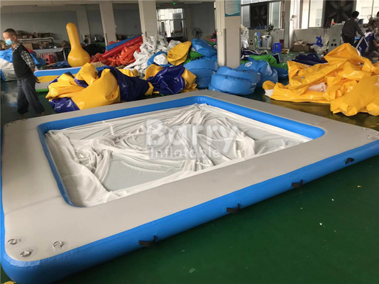 Floating Inflatable Swimming Pool Ocean Anti Jellyfish Netting Enclosure Untuk Yacht