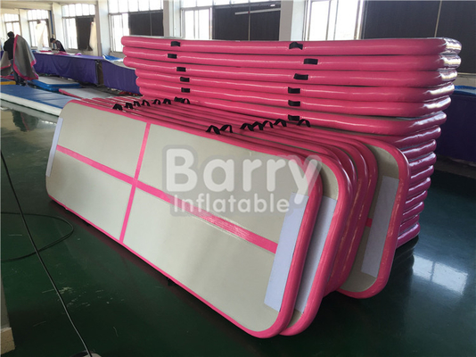 Fitness Aqua Yoga Pink Mat Air Track Inflatable Air Tumble Ukuran 3X1x0.1m