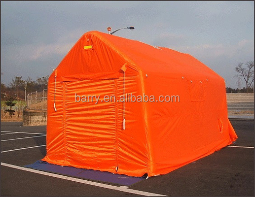 Fashion 42sqm Inflatable Dekontaminasi Tenda Blow Up Shower Tenda