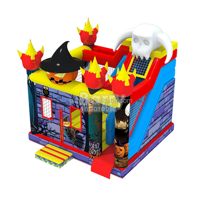 SCT Halloween Inflatable Bouncer Untuk Anak-anak Rumah Bouncing Natal