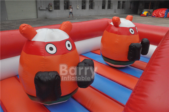 8X5X2.3m Inflatable Bouncer Kartun Tema Warna-warni Combo Playground Party Jumper