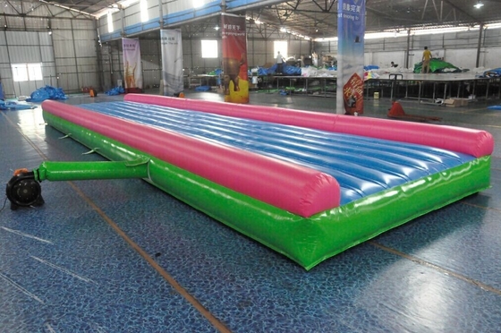 DWF Inflatable Jump Mat Bouncy Pad Senam Olahraga Air Track