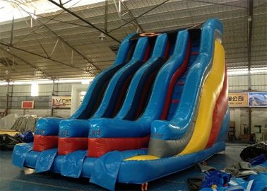 Besar PVC Komersial Tarpaulin Dewasa Inflatable Hippo Slide Disetujui CE