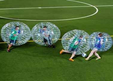 Peralatan Bermain di luar ruangan Zorb Bola Sepak Bola Inflatable Manusia Gelembung Bola Sepak Bola