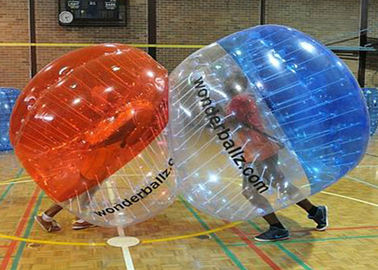 Lucu Outdoor Inflatable Toys, Inflatable Human Bumper Balls Dengan Logo Printing