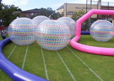 Permainan tiup luar ruangan komersial, Giant Inflatable Zorb Ball / Human Hamster Ball