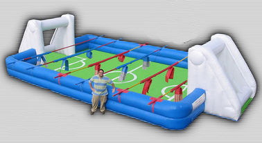 Menarik Olahraga Permainan Tiup Dewasa Indoor Inflatable Soccer Field