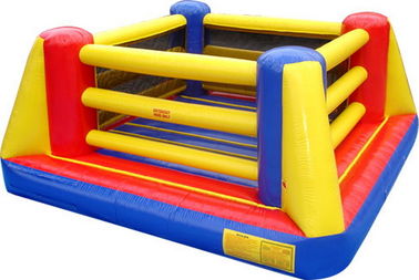 Dewasa Inflatable Sports Games, PVC Inflatable Ring Boxing untuk Indoor Sport Game