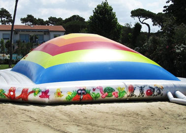 Safety Outdoor Inflatable Garden Toys / Inflatable Air Bag Dengan EN14960