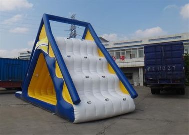 EN14960 Raksasa Luar Anak-anak Inflatable Floating Water Slide Rental