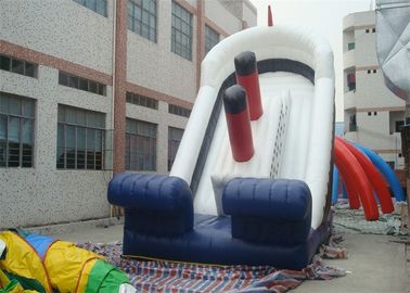 Sertifikasi CE Inflatable Water Slides, Inflatable Pirate Ship Water Slide