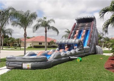 Slide Inflatable Air Komersial, Giant Water Slides Untuk Sewa Pesta