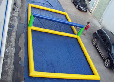 Fun Inflatable Pool Mainan Inflatable Beach Voli Court Untuk Air