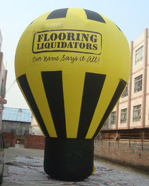 PVC Tarpaulin Inflatable Balloon, Inflatable Ground Balloon untuk Iklan