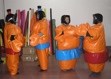 EN14960 Durable Kids Inflatable Sumo Wrestling Suits Untuk Permainan Interaktif