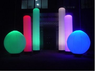 Colorful Iklan Inflatable LED Lantern / Lighting untuk Perayaan Acara