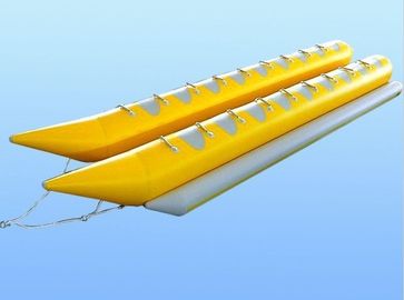 Sewa Plato PVC Terpal Water Rider Banana Inflatable Boat Dengan Double Tube