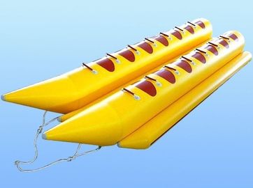 Disesuaikan Durable Inflatable Fly Fish Banana Boat / Toy Inflatable Boat
