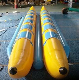 CE / UL Inflatable Water Toys, Flying Boat Towable Dengan 12 Kursi