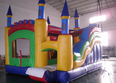 Komersial Castle Combo Bounce House / Perumahan Combo Inflatable
