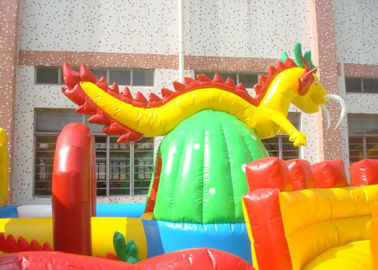 EN71 Large PVC Tarpaulin Inflatable Bouncy Castle Untuk Permainan Anak-Anak