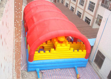 Sewa Inflatable Bouncy Castle Untuk Jumping / Outdoor Inflatable Fun City