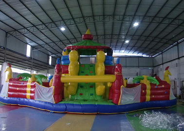 Vivid Waterproof Inflatable Balita Playground, Taman Hiburan Tiup