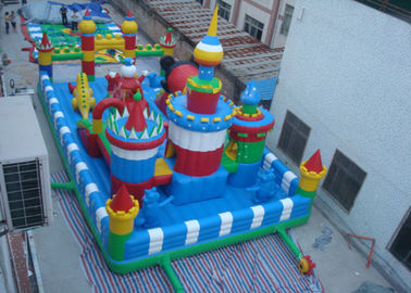 Anak-anak Inflatable Outdoor Bouncy Castle Inflatable Inflatable Fun City Playground