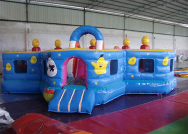 Indah Waterproof Inflatable Balita Playground, Kids Bouncy Castle Rental