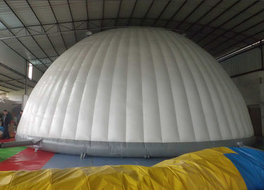 FR Rip Berhenti Nylon Acara Inflatable Tent, Iklan Inflatable Dome Tent