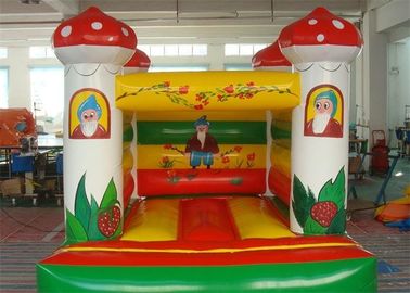 Jamur Inflatable Bouncer, Colorful Inflatable Amusement Equipment